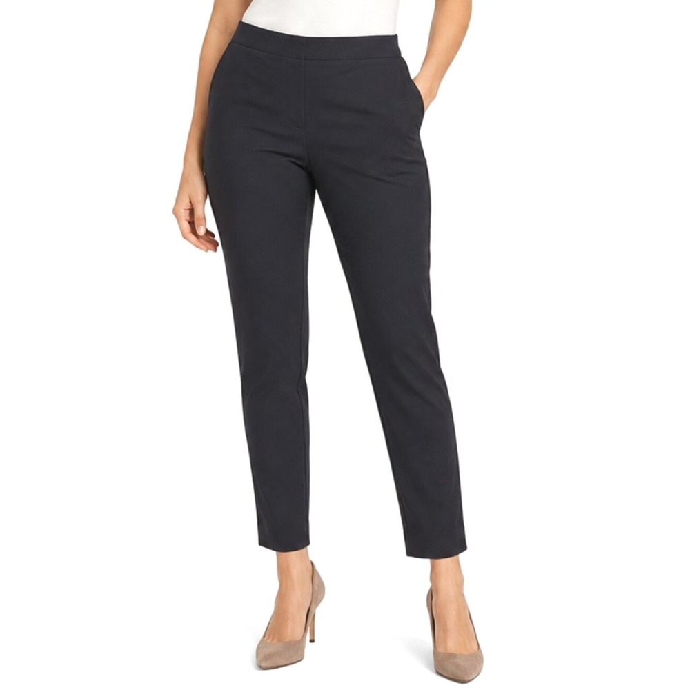 NWT Vince Camuto Dress Pants Women's 12 Navy Ankle Trousers Career Workwear - Picture 5 of 11